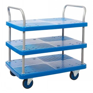 Proplaz Blue Trolley Three Tier